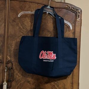 Ole Miss Orientation swag tote bag University of Mississippi